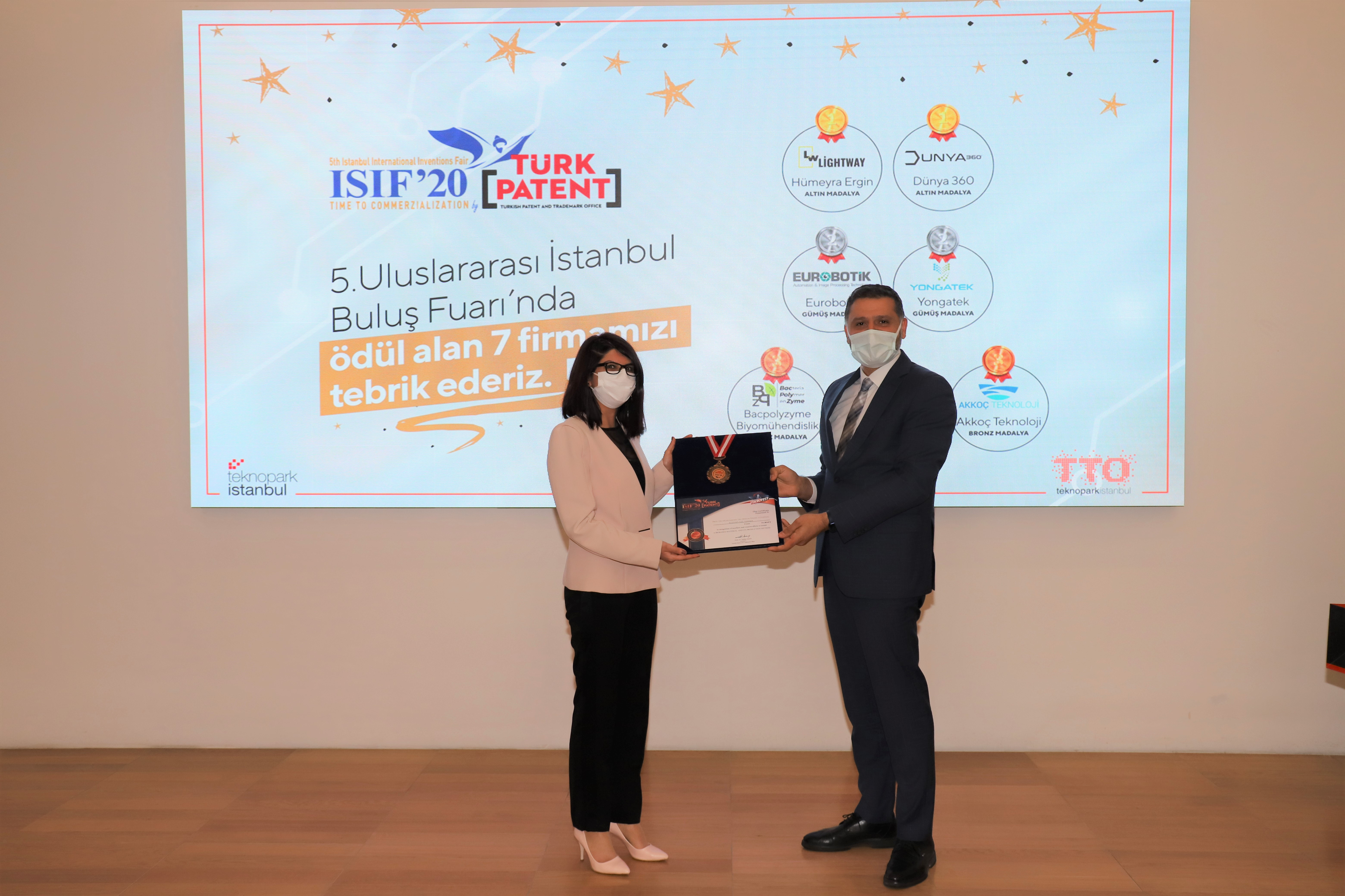 ÜSİMP Ulusal Patent Fuarı Birincisi Teknopark İstanbul’dan